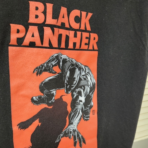 Black Panther T-Shirt Mens M - Picture 4 of 7
